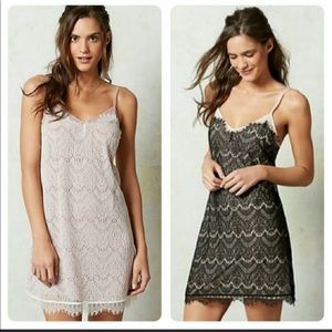 Anthropologie by Eloise lace slip night gown